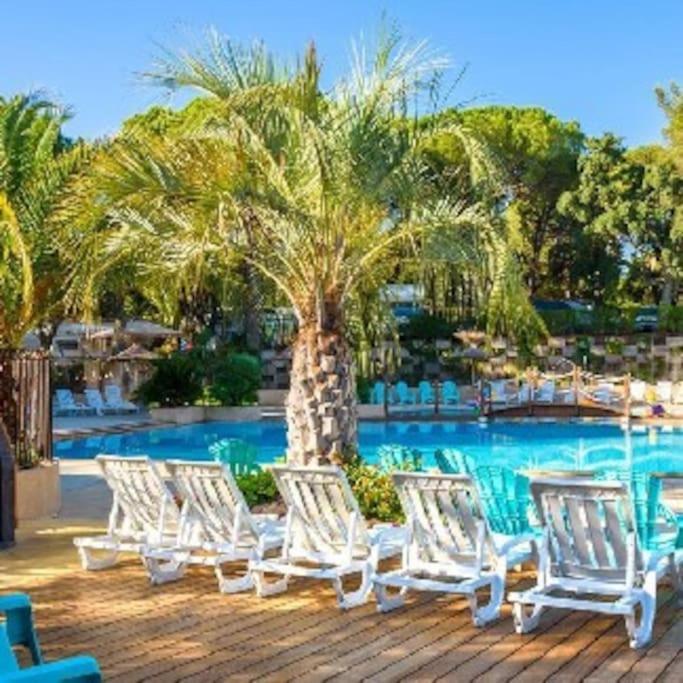 Mobile Home 6-Pers Camping Lei Suves-Cotes D'Azur-Including Airco Рокбрюн-сюр-Аржан Экстерьер фото